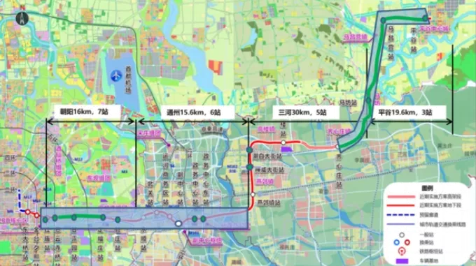 北京地鐵22號線通車時間+線路圖+站點