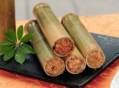 竹筒飯