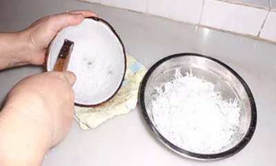 刨椰子絲
