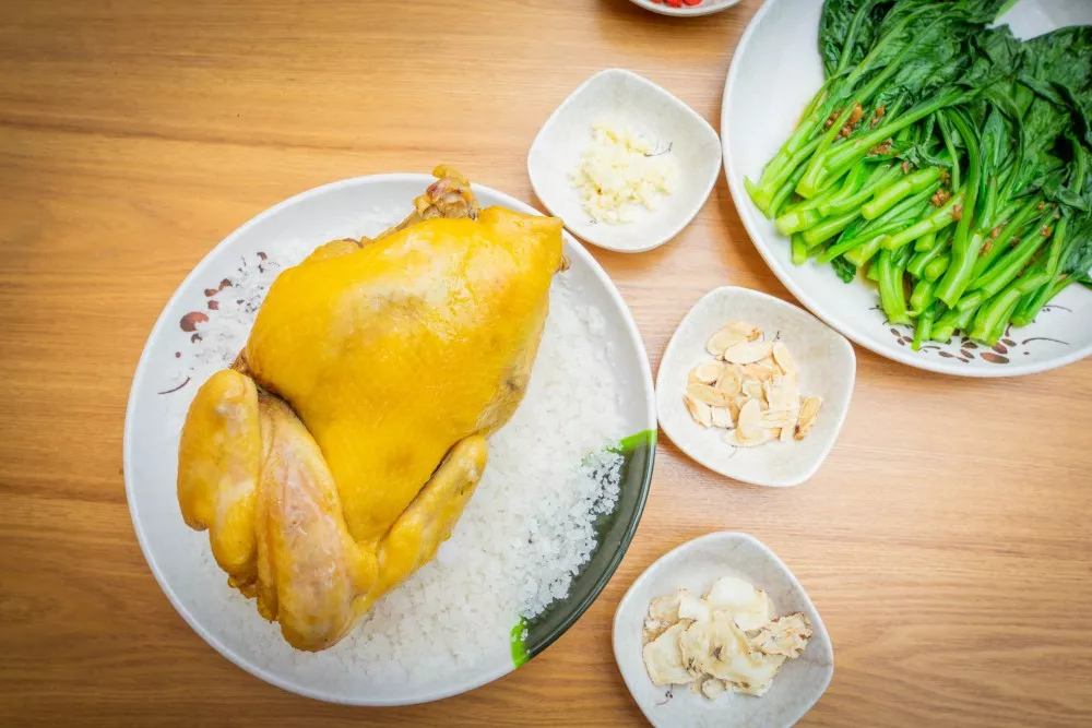 鹽焗雞