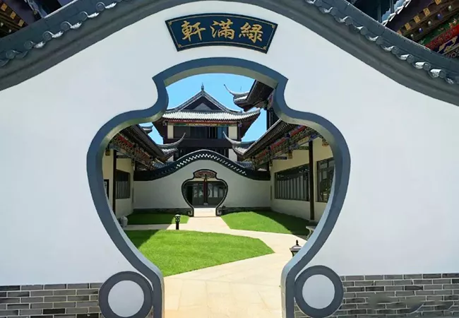 風情美食街實景圖