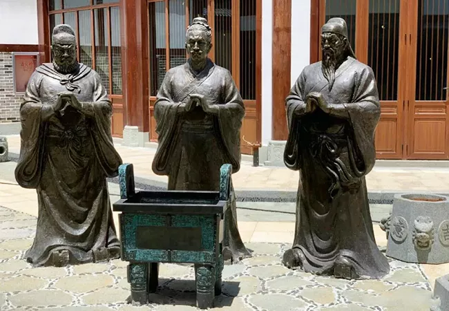 風情美食街實景圖